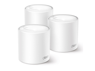 Mrežni sistem TP-LINK Deco X50(3-pack) AX3000/2402Mbps/574Mbps/600m2 pokrivanje